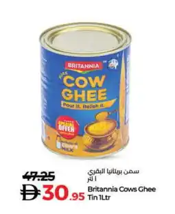 Lulu Hypermarket BRITANNIA Ghee offer