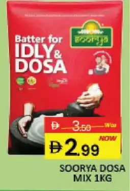 Mango Hypermarket LLC SOORYA Idly / Dosa Batter offer