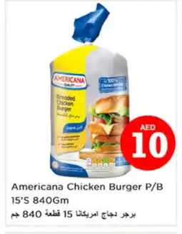 Nesto AMERICANA Chicken Burger offer