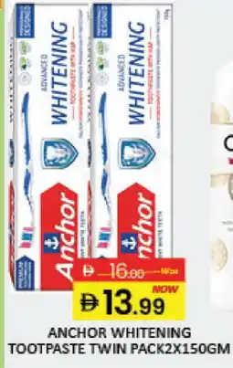 Mango Hypermarket LLC ANCHOR Toothpaste offer