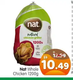 Al Madina Hypermarket NAT Frozen Whole Chicken offer