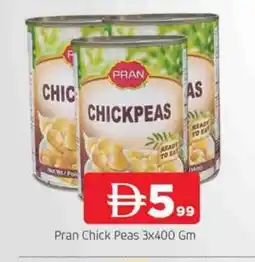 Al Madina PRAN Chick Peas offer