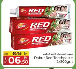 Kenz Hypermarket DABUR RED Toothpaste offer