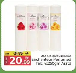Kenz Hypermarket Enchanteur Talcum Powder offer