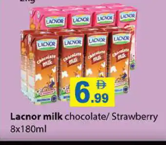 Zain Hypermarket LACNOR Flavoured Milk offer