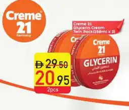 Safeer Market CREME 21 Face cream offer