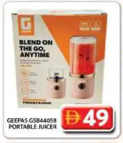 Grand Hyper Market GEEPAS Juicer offer