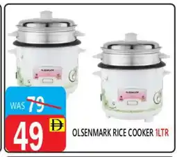 United Hypermarket OLSENMARK Rice Cooker offer