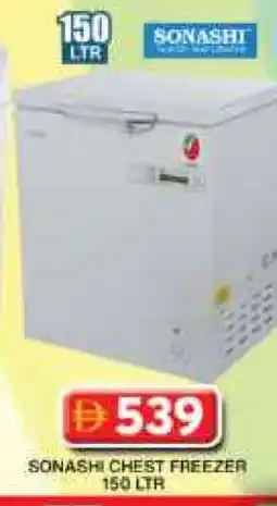 Grand Hyper Market SONASHI Freezer offer