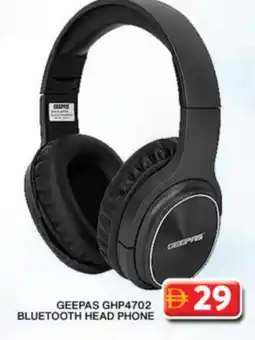 Grand Hyper Market GEEPAS Earphone offer