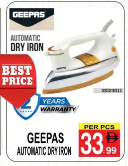 Friday Center GEEPAS Ironbox offer