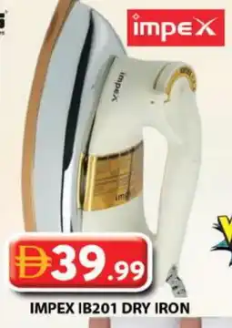 Grand Hyper Market IMPEX Ironbox offer