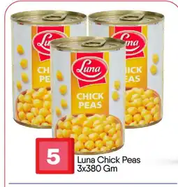 Bigmart LUNA Chick Peas offer