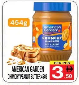 Friday Center AMERICAN GARDEN Peanut Butter offer