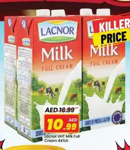 Mark & Save LACNOR Full Cream Milk offer