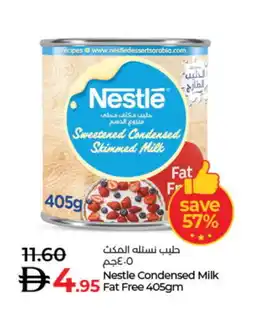 Lulu Hypermarket NESTLE Condensed Milk offer