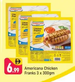 Shaklan AMERICANA Chicken Franks offer