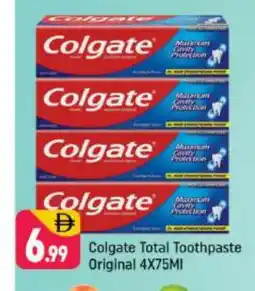 Shaklan COLGATE Toothpaste offer