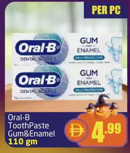 Delta Centre ORAL-B Toothpaste offer