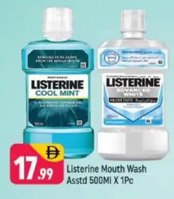 Shaklan LISTERINE Mouthwash offer