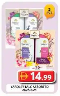 Grand Hyper Market YARDLEY Talcum Powder offer