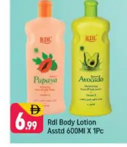 Shaklan RDL Body Lotion & Cream offer