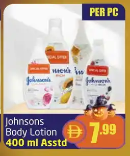 Delta Centre JOHNSONS Body Lotion & Cream offer