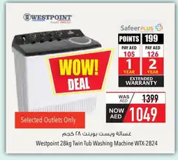 Safeer Market WESTPOINT Washer / Dryer offer