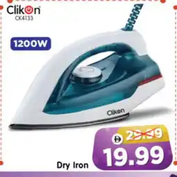 Al Madina Hypermarket CLIKON Ironbox offer