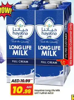 Mark & Save HAYATNA Full Cream Milk offer