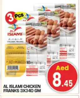 Baniyas Spike Hypermarket AL ISLAMI Chicken Franks offer