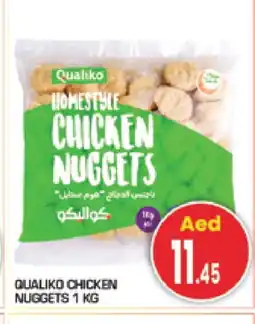Baniyas Spike Hypermarket QUALIKO Chicken Nuggets offer
