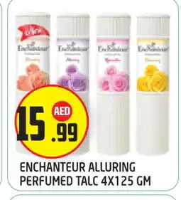 Baniyas Spike Hypermarket Enchanteur Talcum Powder offer