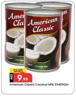 Mark & Save AMERICAN CLASSIC Coconut Milk offer