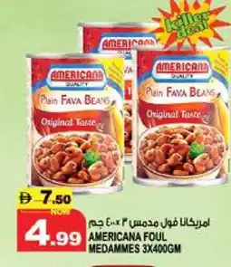 Hashim Hypermarket AMERICANA Fava Beans offer