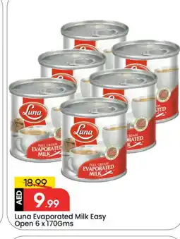 Mark & Save LUNA Evaporated Milk offer