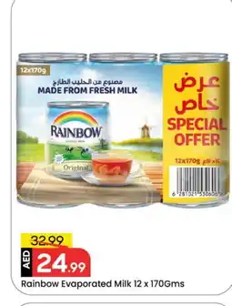Mark & Save RAINBOW Evaporated Milk offer