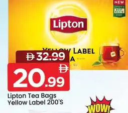 Mark & Save Lipton Tea Bags offer