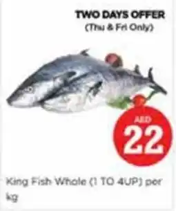 Nesto King Fish Whole (1 TO 4UP) por kg offer