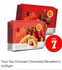 Nesto Four you croissant chocolate strwaberry offer