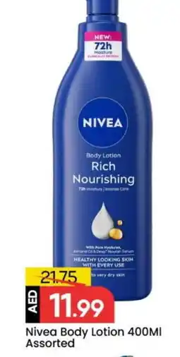 Mark & Save Nivea Body Lotion & Cream offer