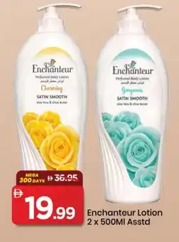 Mark & Save Enchanteur Body Lotion & Cream offer