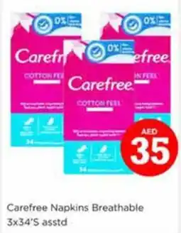 Nesto Carefree napkins breathable offer