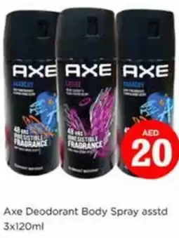 Nesto Axe Deodorant Body Spray asstd offer