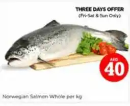 Nesto Norwegian salmon whole per kg offer