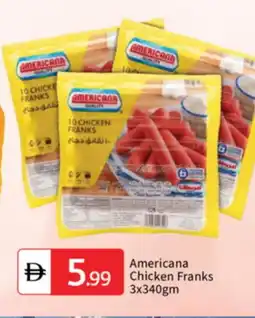 Talal Market AMERICANA Chicken Franks offer