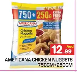 Baniyas Spike Hypermarket AMERICANA Chicken Nuggets offer