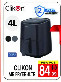 Gift Point CLIKON Air Fryer offer