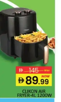 Mango Hypermarket LLC CLIKON Air Fryer offer