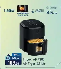 Safari Hypermarket IMPEX Air Fryer offer